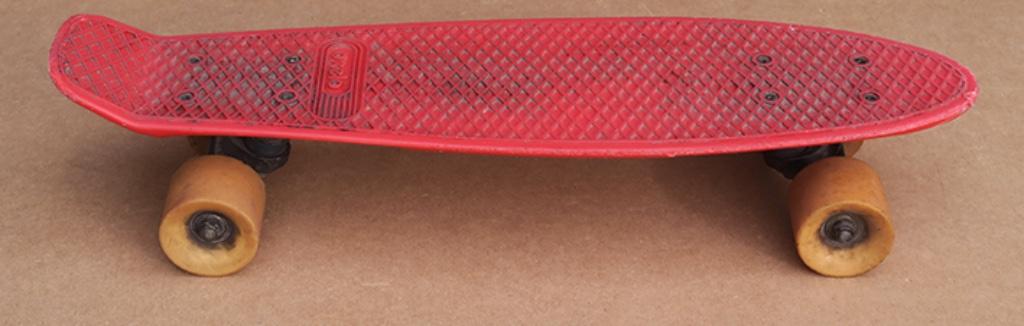 Skateboard rouge Oxelo, Enlèvement, Utilisé, Skateboard