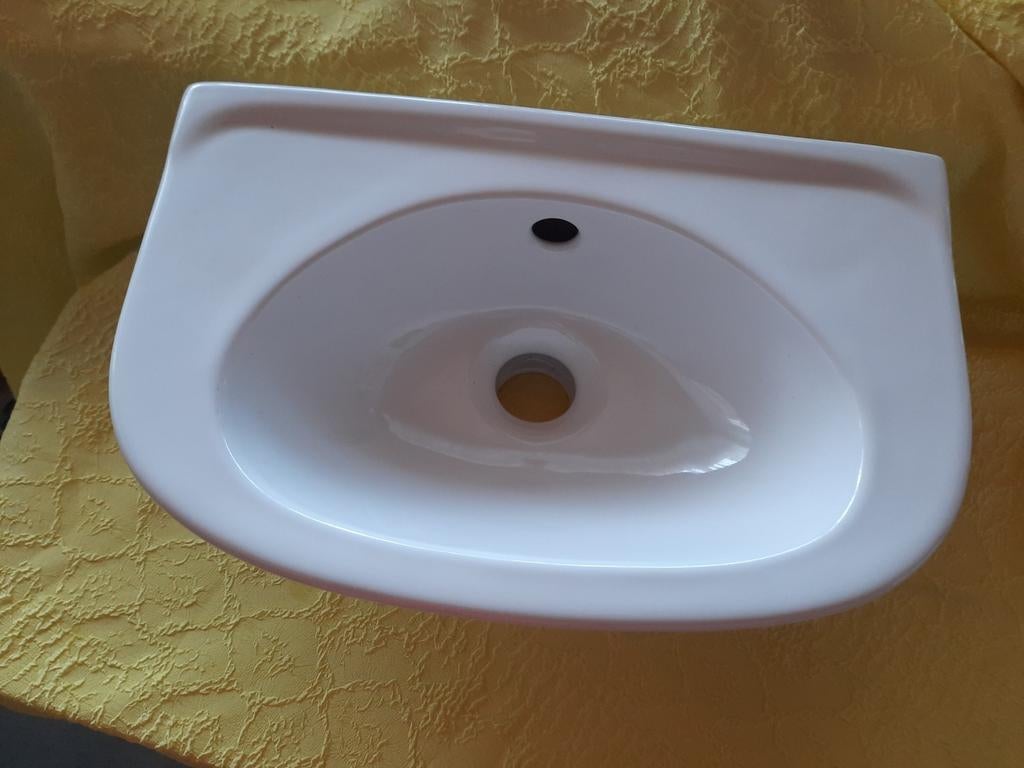 Lavabo Neuf SALVA 40x25 cm Céramique, Maison & Meubles, Enlèvement, Neuf