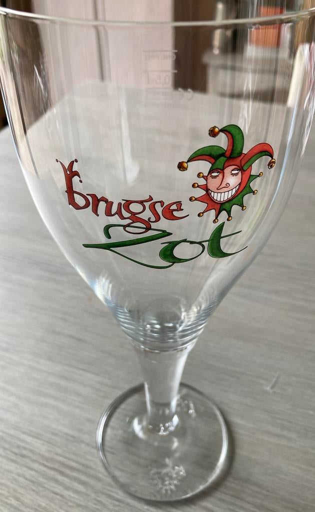 Brugse Zot groot glas 0,5l/Pint, Verzamelen, Ophalen of Verzenden, Zo goed als nieuw