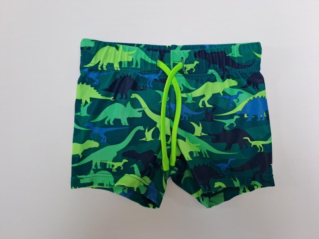 Mt 92 Groene zwembroek met dino's, Kinderen en Baby's, Kinderkleding | Kinder-zwemkleding, H&M, Ophalen of Verzenden, Zo goed als nieuw