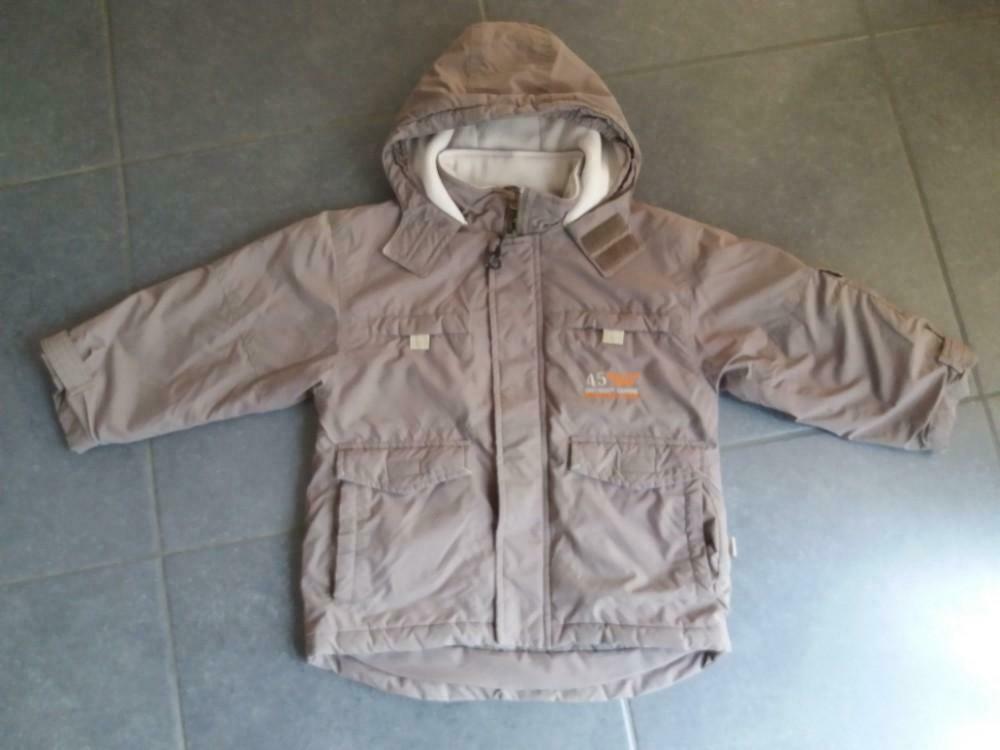 beige jas met kap - maat 116, Kinderen en Baby's, Kinderkleding | Maat 116, Ophalen, Jas