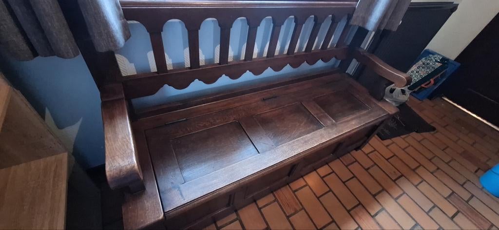 Ancienne banquette, Huis en Inrichting, Woonaccessoires | Kisten, Ophalen