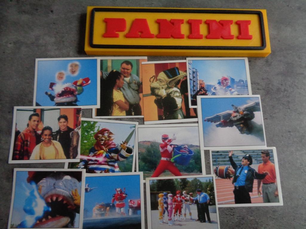 AUTOCOLLANTS PANINI POWER RANGERS ANNO 1995 12X ********, Enlèvement ou Envoi