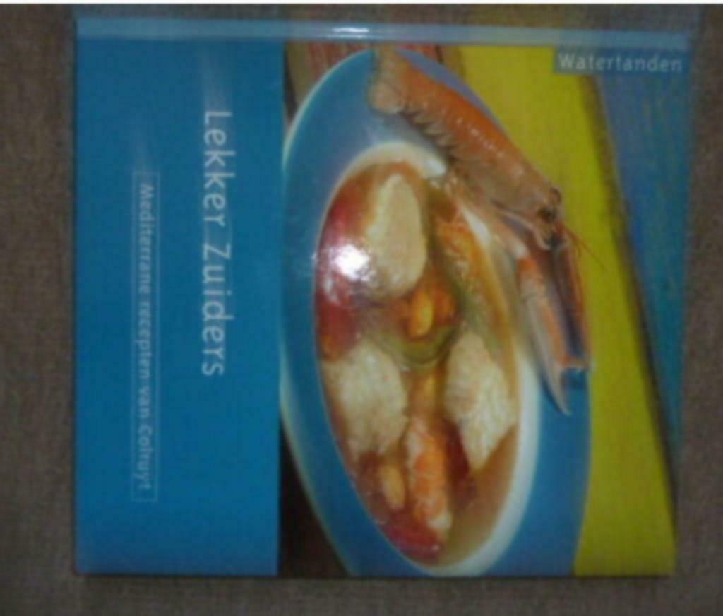 kook boek LEKKER ZUIDERS uit de reeks " Watertanden ", Boeken, Kookboeken, Zo goed als nieuw, Ophalen of Verzenden
