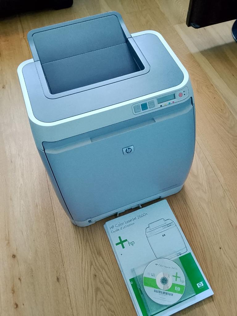 PRINTER IMPRIMANTE LASER COLOR HP 2600n :, Informatique & Logiciels, Fournitures d'imprimante, Utilisé, Toner, Enlèvement