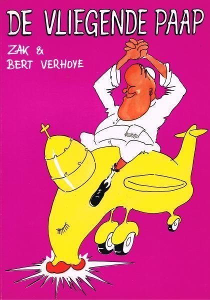 De vliegende paap, Eén stripboek, Ophalen of Verzenden, Gelezen