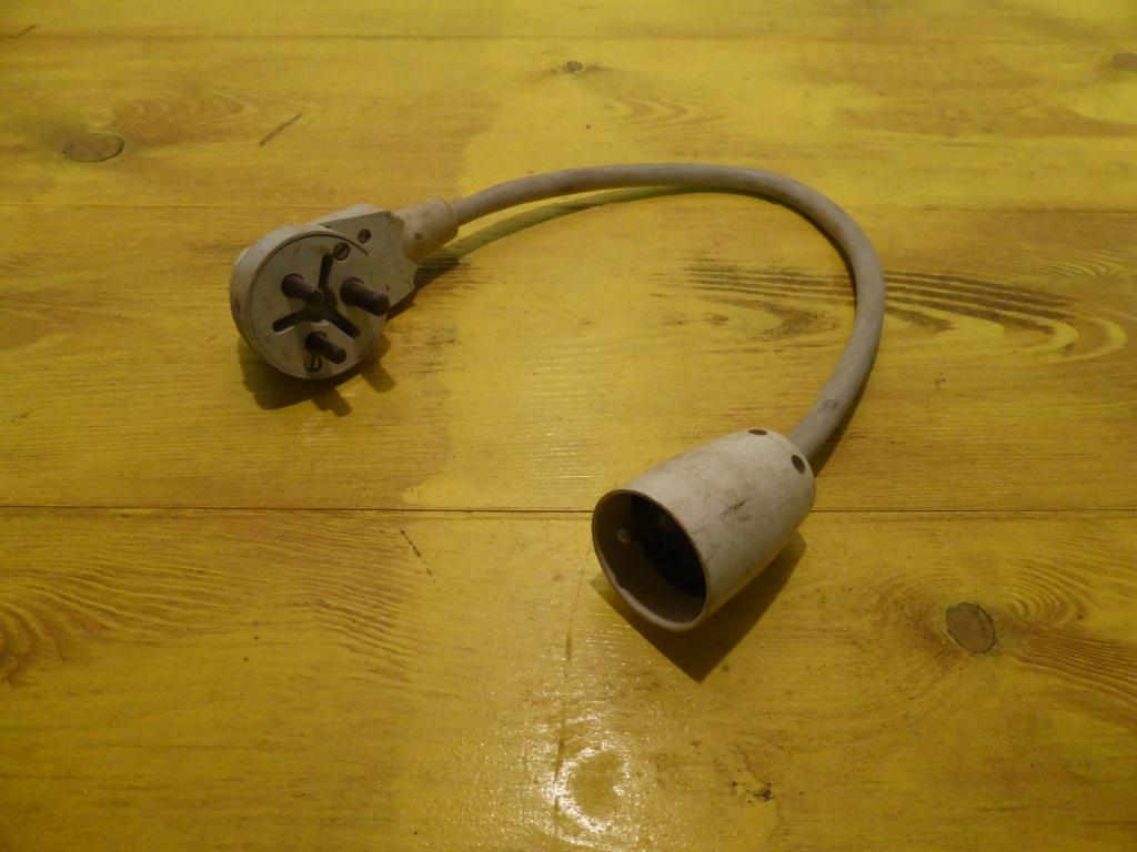 Verloopstekker 380V, Doe-het-zelf en Bouw, Ophalen of Verzenden, Gebruikt
