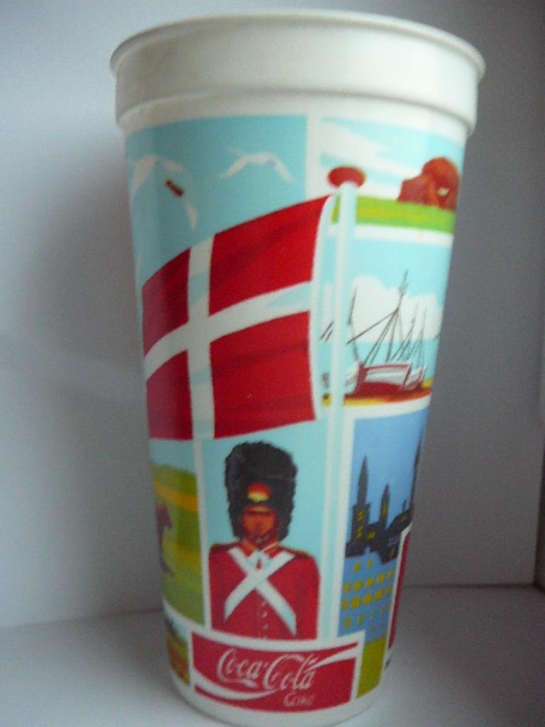 Gobelet en plastique Coca-Cola McDonalds, Enlèvement ou Envoi, Utilisé, Ustensile
