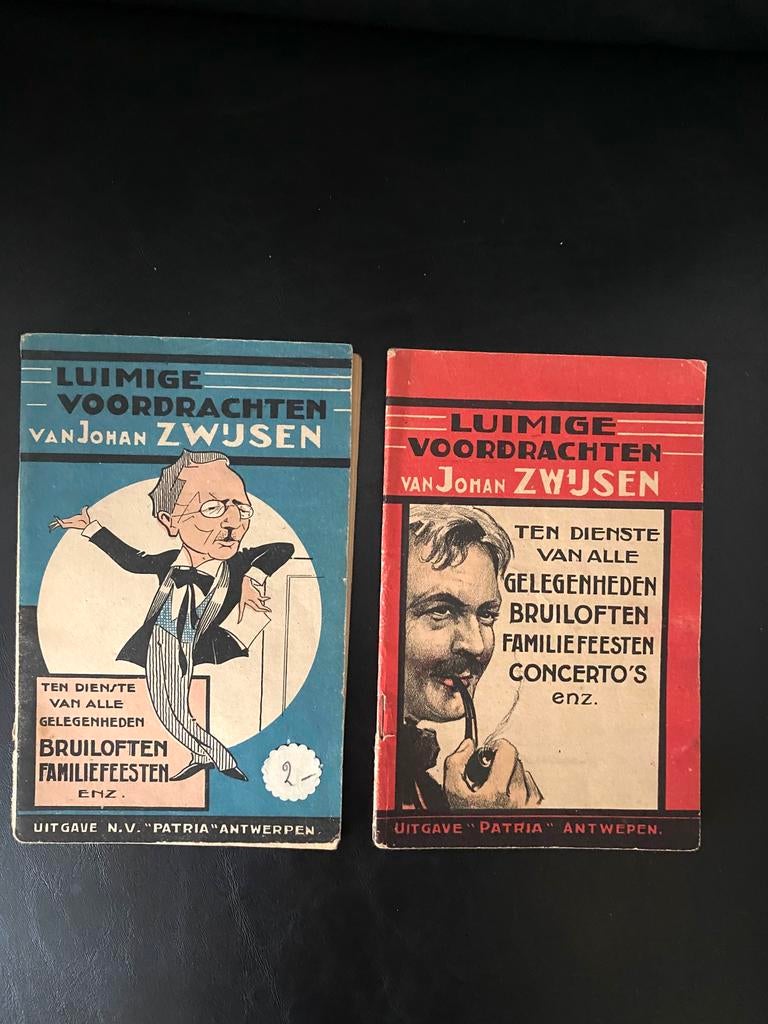 🍄. Oude boekjes ( 1925 ) . “ Luimige Voordrachten “, Boeken, Gedichten en Poëzie, Gelezen, Eén auteur, Ophalen of Verzenden