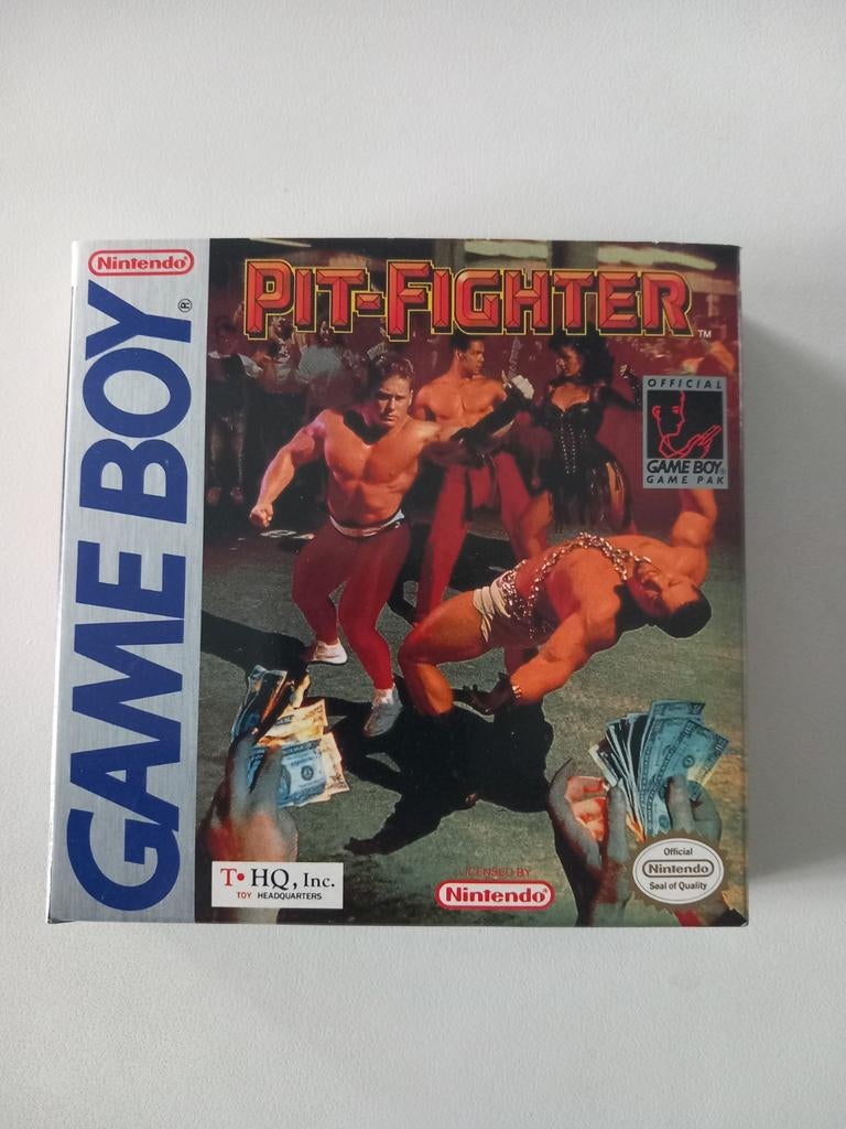 Gameboy Pit-Fighter, Games en Spelcomputers, Games | Nintendo Game Boy, Ophalen of Verzenden, Zo goed als nieuw