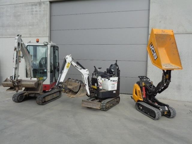 Minigravers te huur, Ophalen, Graafmachine