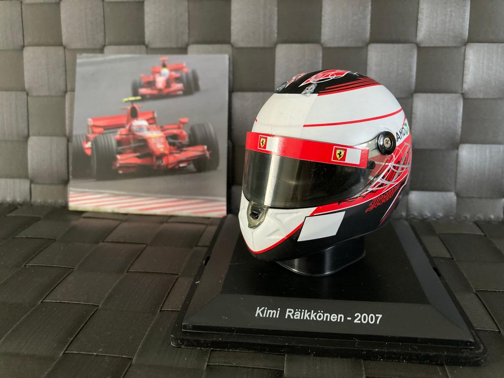 Kimi Räikkönen 2007 1:5 helm Ferrari F1 World Champion, Ophalen of Verzenden, Nieuw, Formule 1