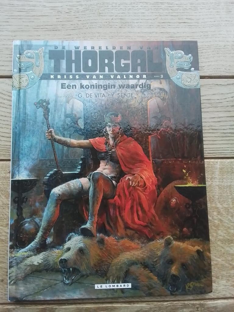 Thorgal werelden van... kriss van valnor 3 HC, Boeken, Stripverhalen, Ophalen of Verzenden, Zo goed als nieuw