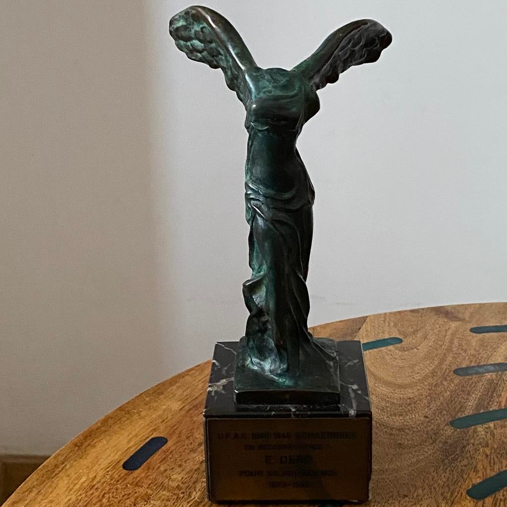 Bronze Le Verrier Uitgeverij, Victoire de Samothrace, Antiek en Kunst, Ophalen of Verzenden, Brons