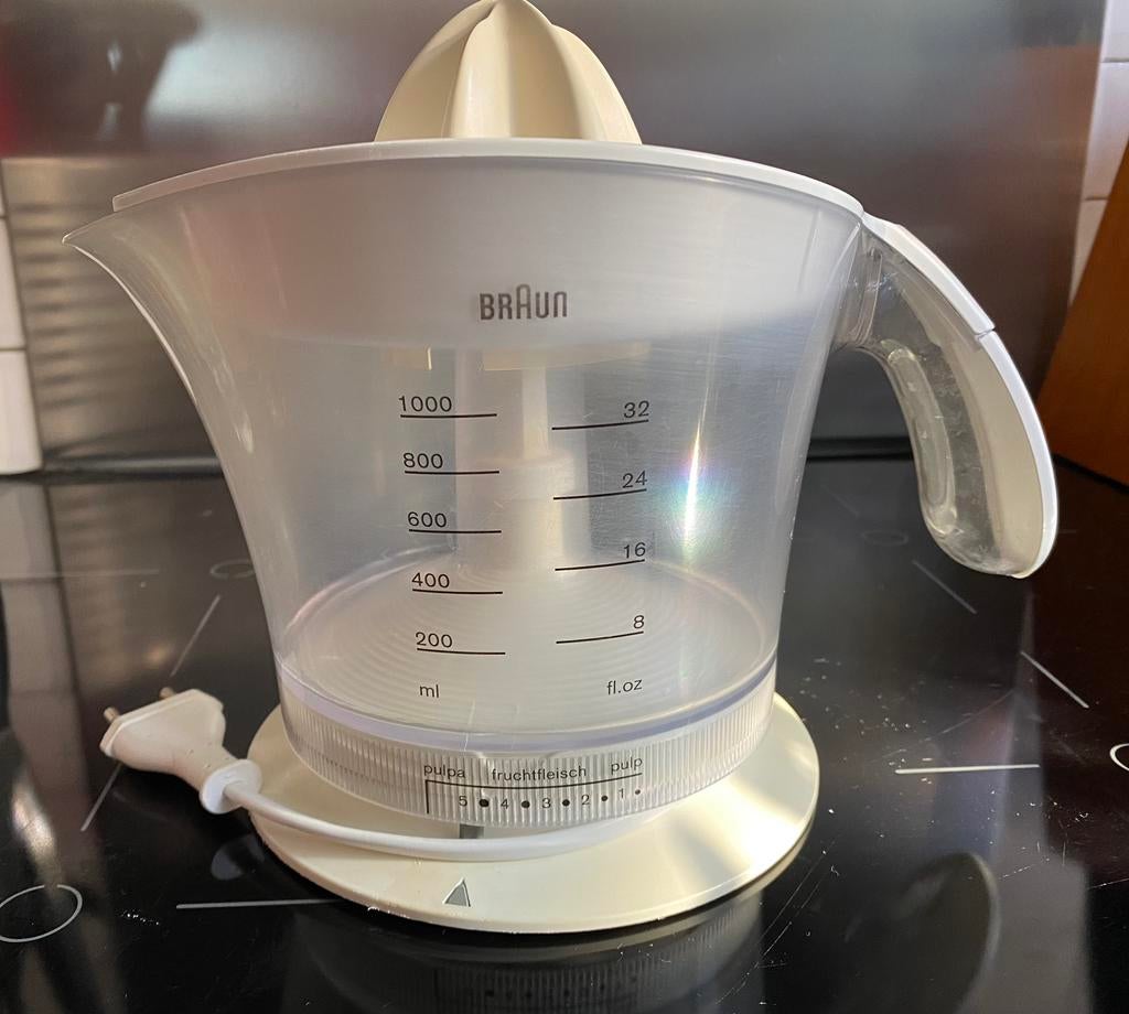 Presse agrumes Braun avec bol gradué, Electroménager, Utilisé