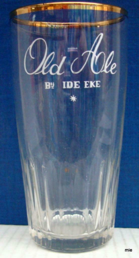 Bier brouwerij glas Ide Old Ale Eke, Ophalen of Verzenden, Zo goed als nieuw, Bierglas