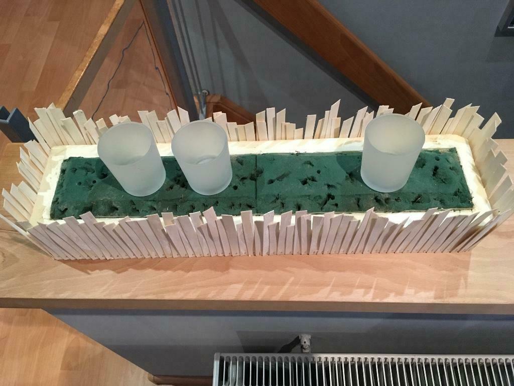 Decoratiemateriaal voor een bloemstuk te maken, Ophalen, Gebruikt