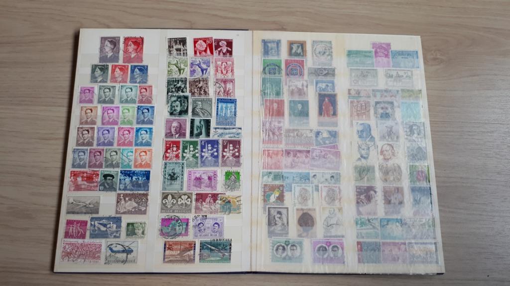 Lot postzegelverzameling, Postzegels en Munten, Ophalen