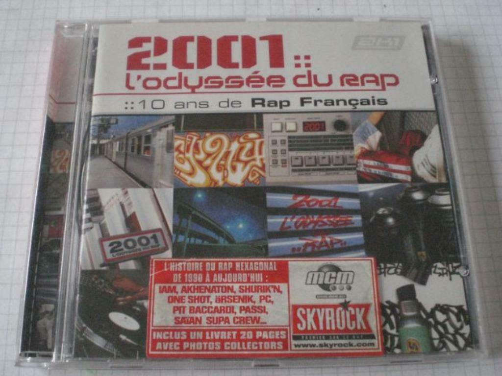 CD 2001: L'Odyssée Du Rap - 10 Ans De Rap Français, CD & DVD, Enlèvement ou Envoi