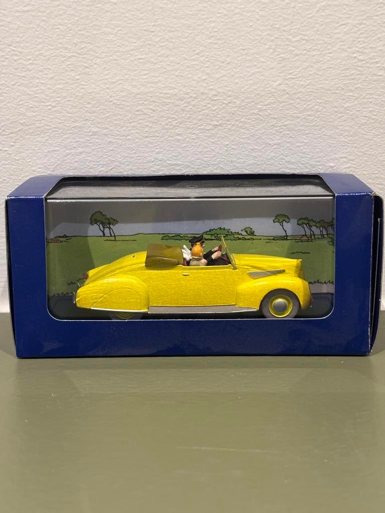 Le cabriolet du capitaine H., Les voiture de Tintin, 1/43, Ophalen of Verzenden, Zo goed als nieuw, Auto
