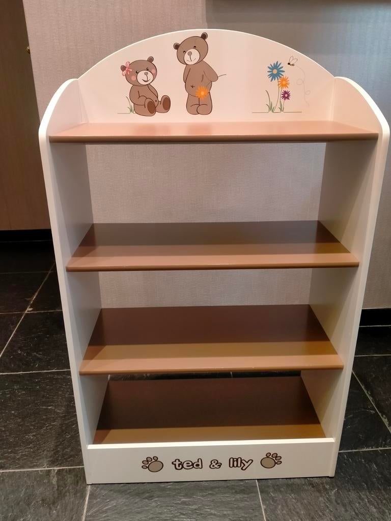 Boeken rek, Enlèvement, Comme neuf, Commode