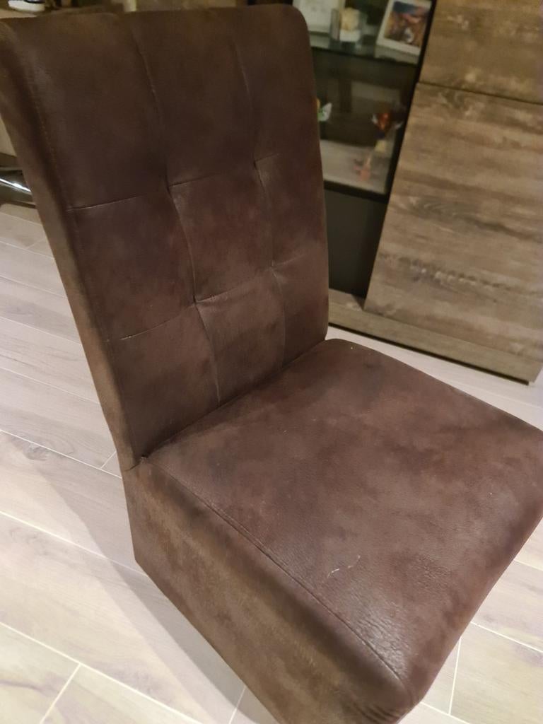 6 eetkamerstoelen te koop - zgan, Ophalen