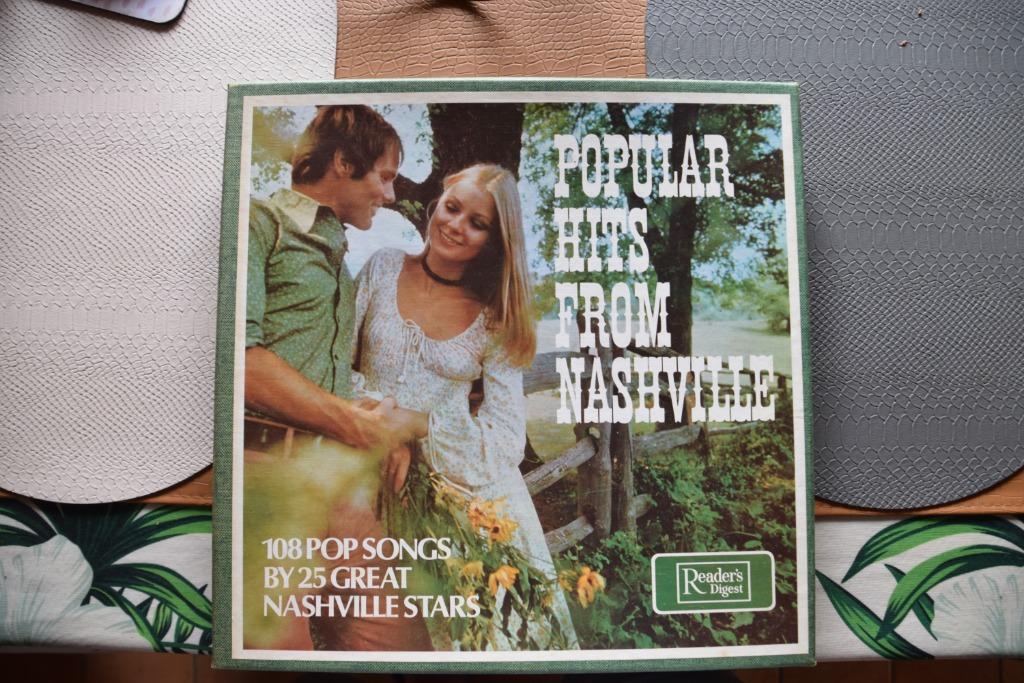 LP Box Popular hits from Nashville (Reader'sDigest), CD & DVD, Vinyles | Compilations, Enlèvement ou Envoi, Utilisé, 12 pouces