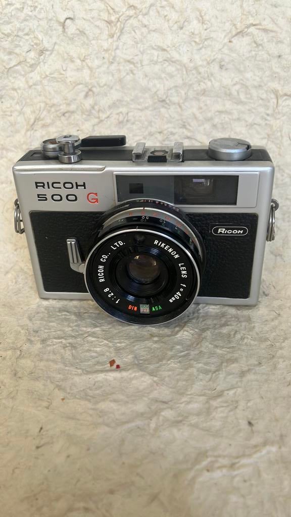 Ricoh 500 G analoge compact camera, Ophalen of Verzenden, Gebruikt, Compact, Overige Merken