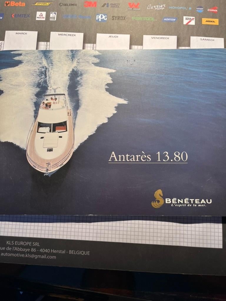 Catalogue bateau BENETEAU ANTARES, Ophalen of Verzenden, Catalogus