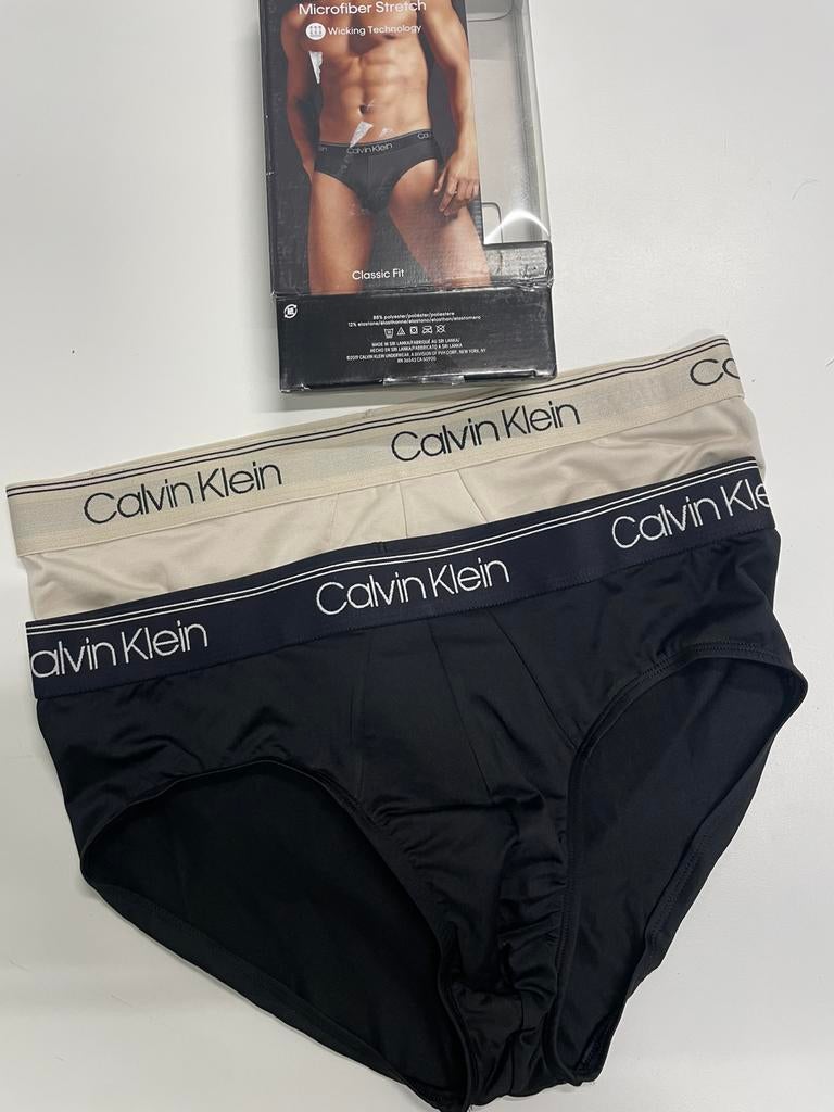 Calvin Klein Microfiber Slips, Kleding | Heren, Ondergoed, Verzenden, Zwart, Calvin Klein, Slip