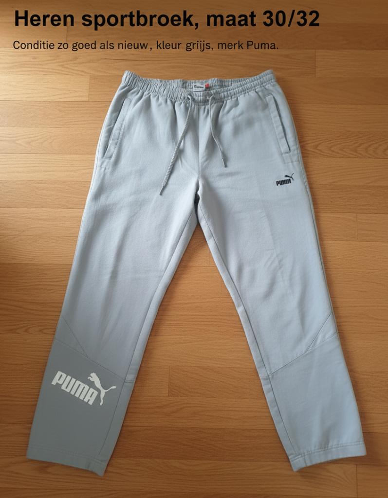 Heren sportbroek Puma -  30/32, Kleding | Heren, Sportkleding, Puma, Fitness, Ophalen of Verzenden, Zo goed als nieuw