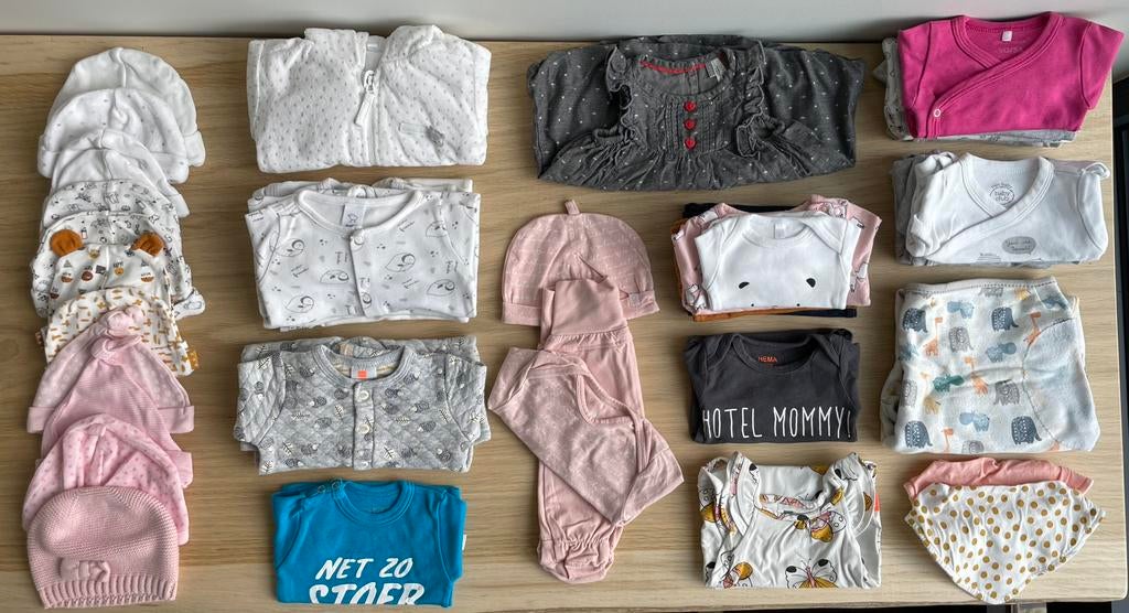 Babykleding maat 50, 50/56, Ophalen, Zo goed als nieuw, Maat 50