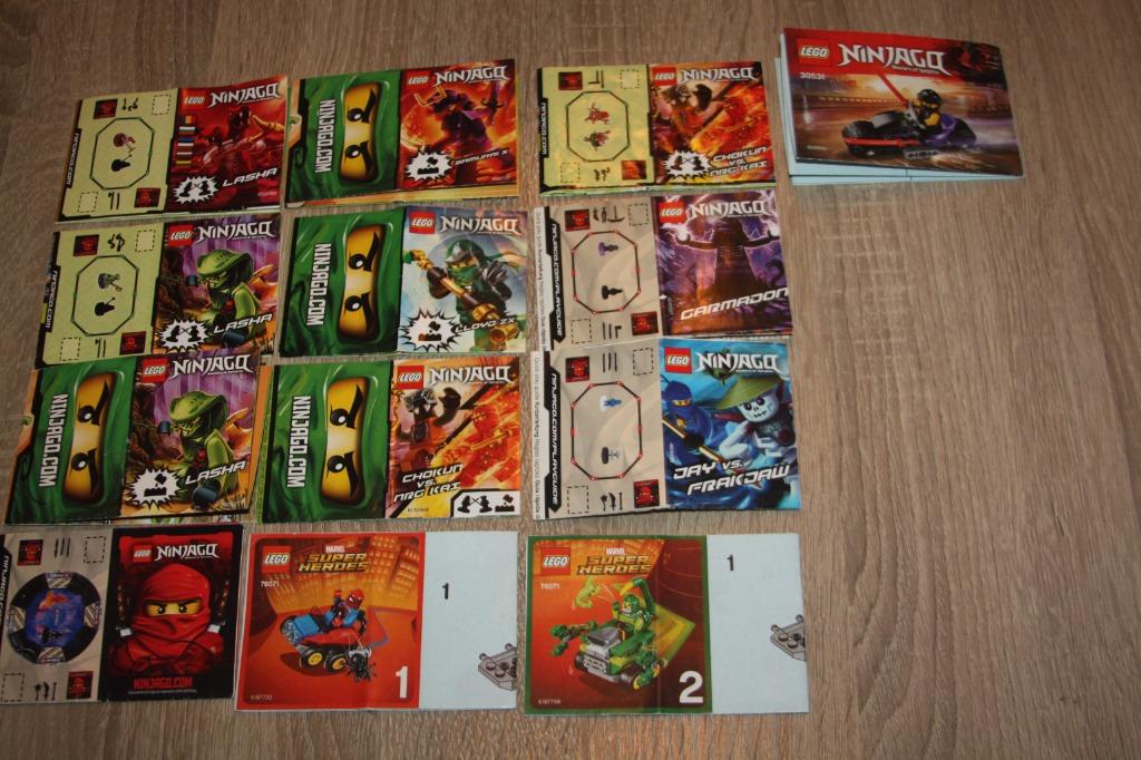 lotje Lego bouw en info vouw - boekjes Ninjago , goede staat, Ophalen of Verzenden, Gebruikt, Lego