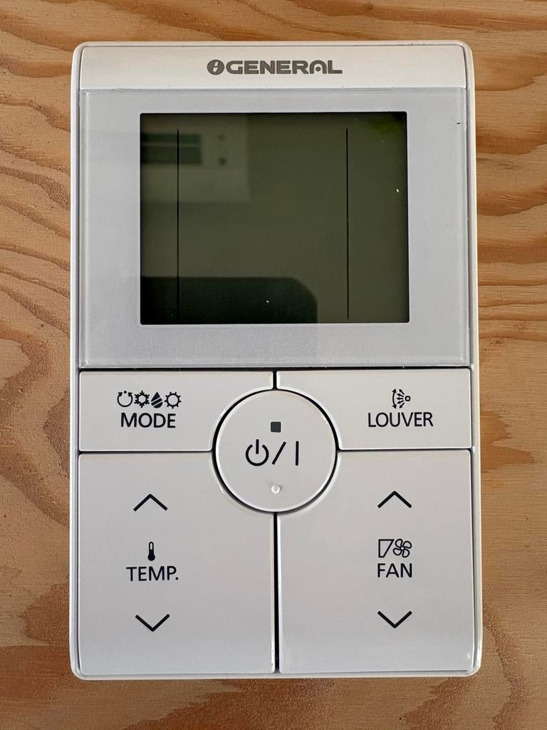 Airco bediening general, Ophalen, Zo goed als nieuw