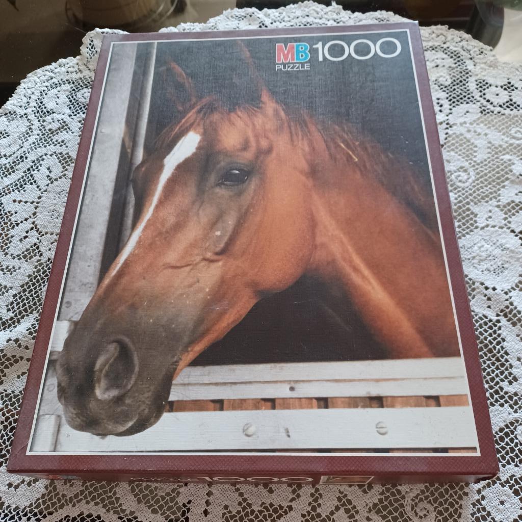 Puzzle cheval 1000 pièces, Enlèvement ou Envoi, 500 à 1500 pièces, Neuf, Puzzle