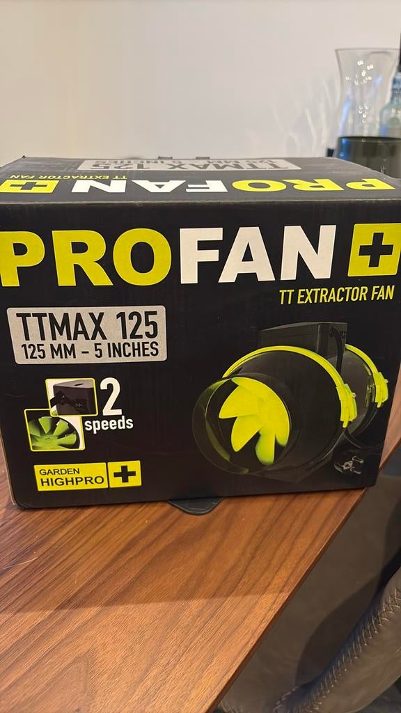 Garden High pro fan, Elektronische apparatuur, Ventilatoren, Zo goed als nieuw, Ophalen