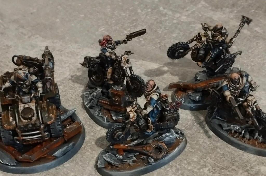 Warhammer 40K Geschilderd Atalan Jackals Genestealers, Enlèvement ou Envoi