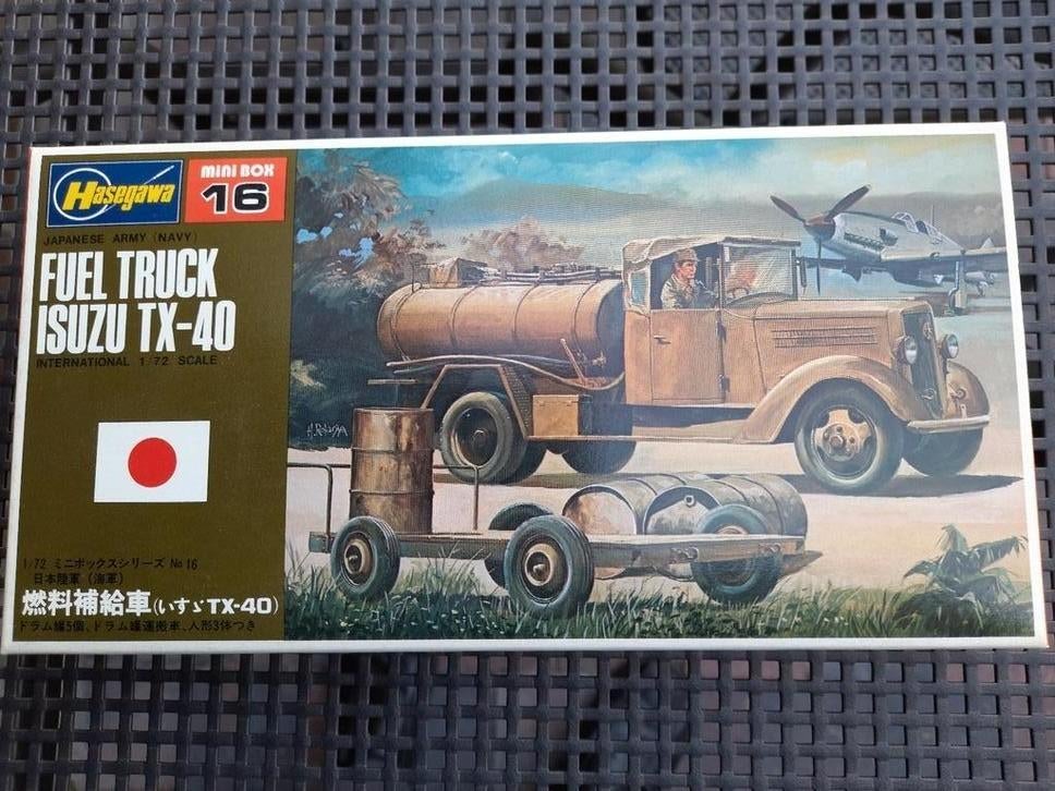 HASEGAWA ISUZU TX-40 TRUCK 1/72 *NEW*  VINTAGE, 1:50 of kleiner, Nieuw, Truck, Ophalen