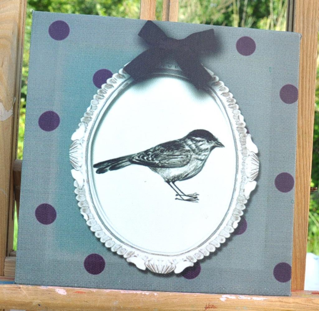 toile plastifiée oiseau, Enlèvement ou Envoi, Comme neuf