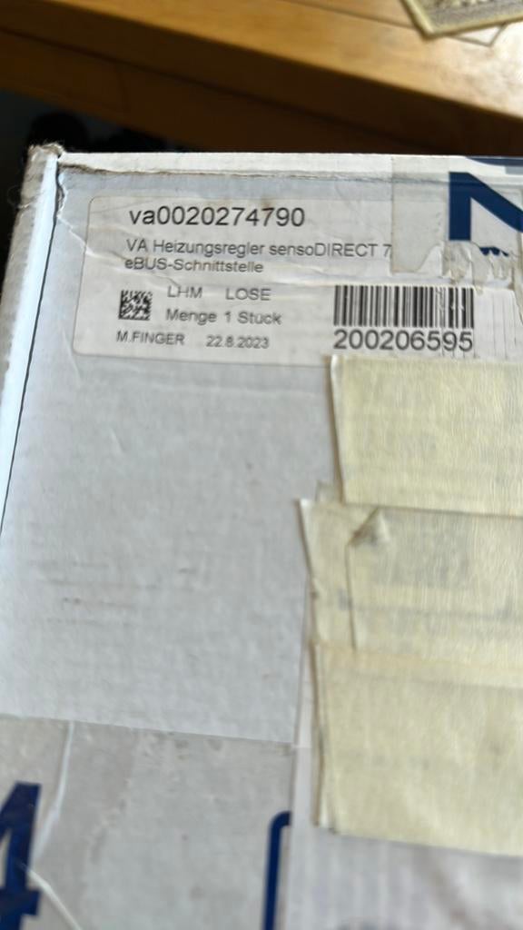 Unité de commande Vaillant, Enlèvement ou Envoi, Neuf, Thermostat