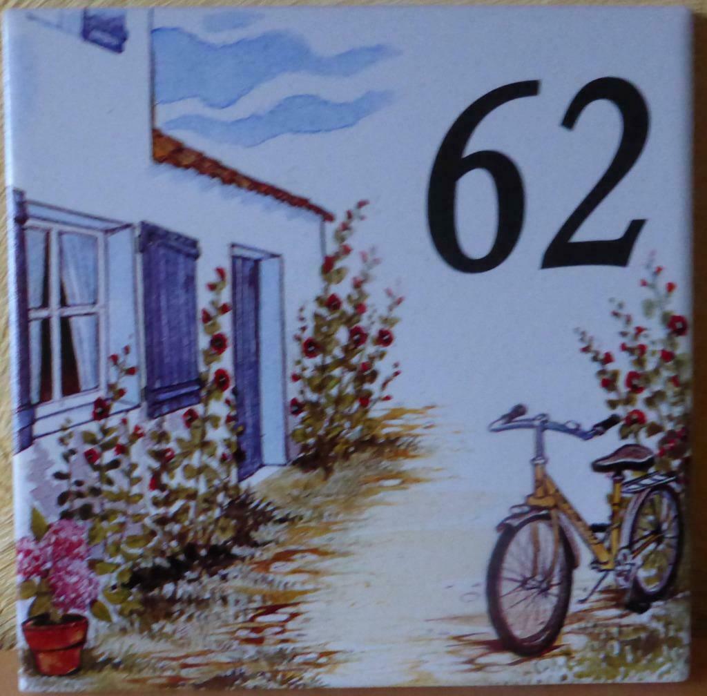 Carreau en faience Ile de Ré, Antiquités & Art, Antiquités | Céramique & Poterie, Enlèvement ou Envoi