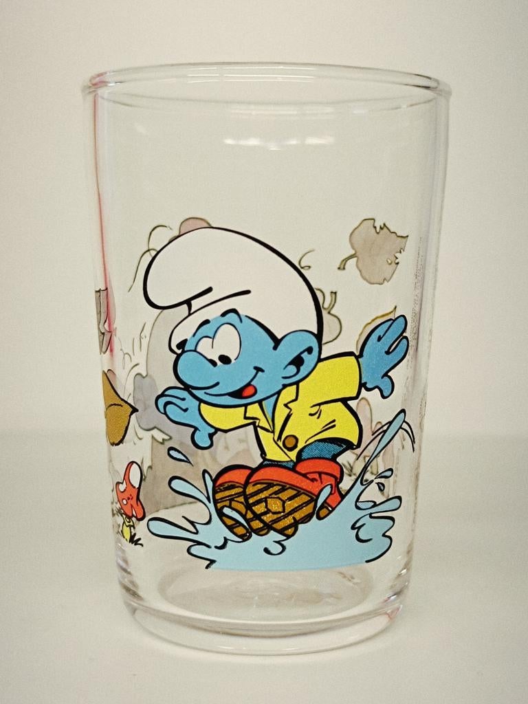 Smurfen Peyo Amora 2013 Herfst glas, Ophalen of Verzenden