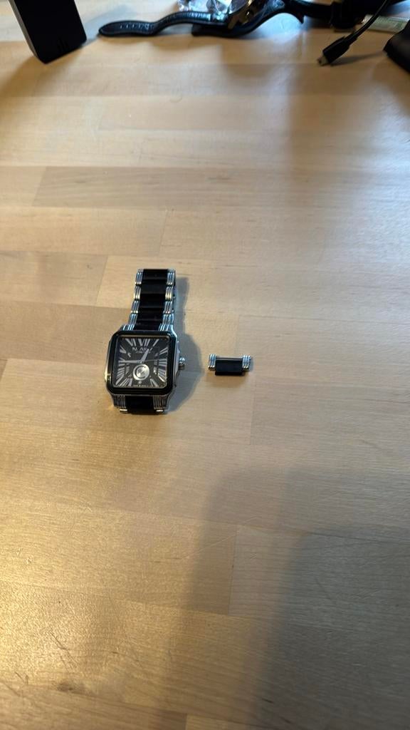 Heren horloge van het merk Cerruti, Overige merken, Staal, Staal, Polshorloge