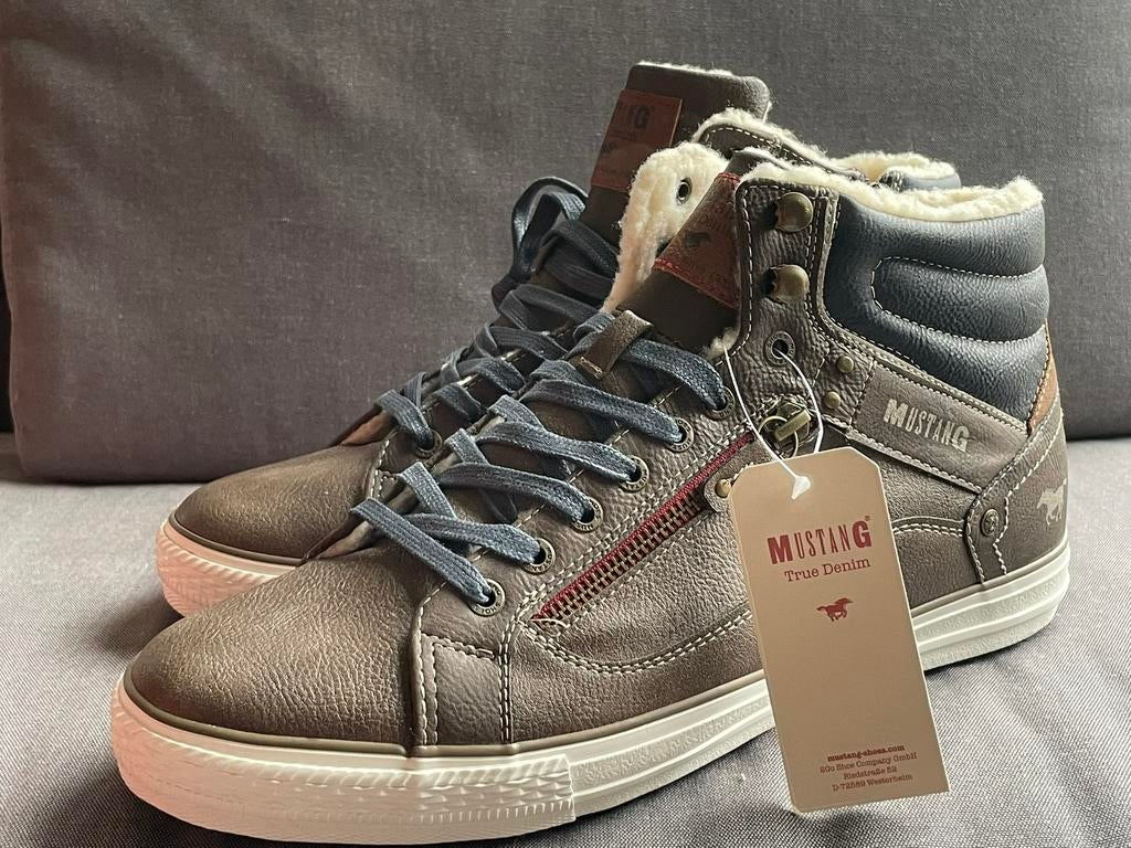 Mustang, hoge winter sneakers voor heren, EUR 44, Bruin, Verzenden, Boots, Nieuw