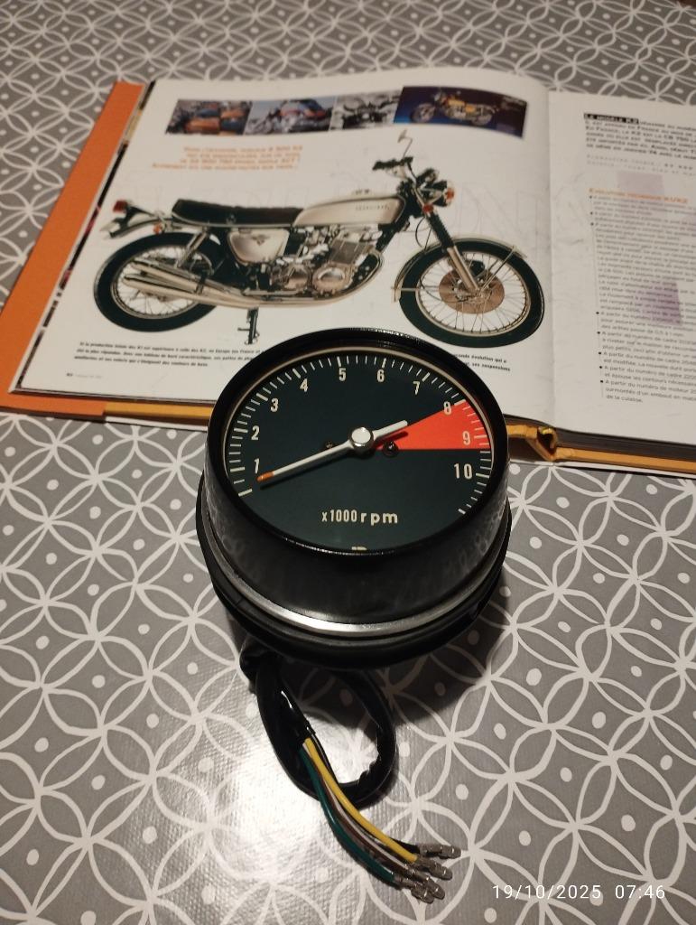 Compte tours Honda CB 750 four., Envoi, Révisé