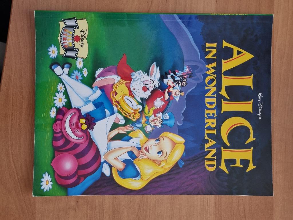 Strip Alice In Wonderland, Ophalen of Verzenden, Overige figuren, Gebruikt, Overige typen