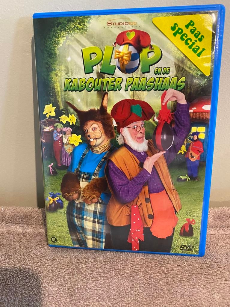 DVD plop en de  kabouter paashaas, Cd's en Dvd's, Ophalen, Avontuur, Alle leeftijden, Zo goed als nieuw