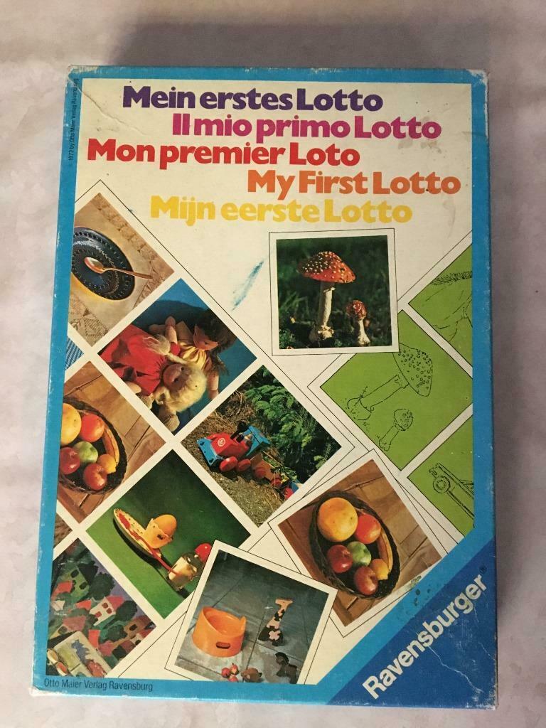 Ravensburger Vintagespel "Mijn eerste Lotto" 1972, Kinderen en Baby's, Speelgoed | Educatief en Creatief, Ophalen, Gebruikt