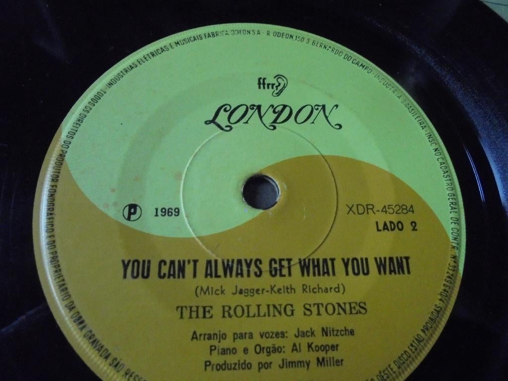 stones  you can't always get ..../honky tonk woman, Ophalen of Verzenden