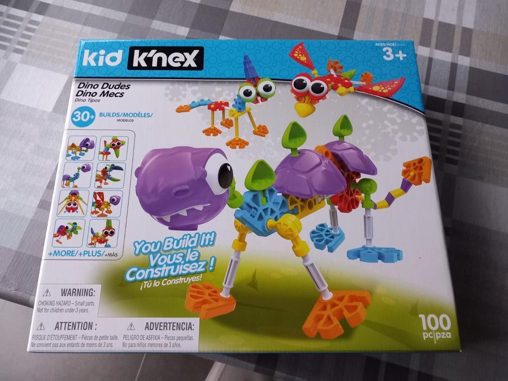 Kid knex dino, Ophalen of Verzenden, Zo goed als nieuw